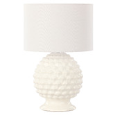 The Home Collective Cranston Ceramic &amp; Linen Table Lamp