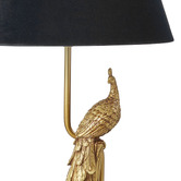 The Home Collective Murray Resin &amp; Velvet Table Lamp