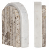 The Home Collective Carprani Marble Bookends