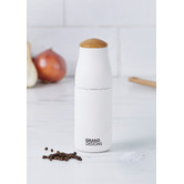 The Home Collective White Ceramic Salt &amp; Pepper Mill
