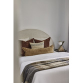 The Home Collective Zita Travertine Table Lamp