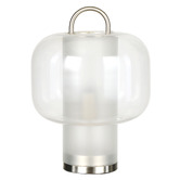 The Home Collective Titus Iron &amp; Glass Table Lamp