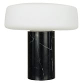 The Home Collective Holland Marble &amp; Glass Table Lamp