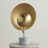 The Home Collective Malcolm Iron &amp; Cement Table Lamp