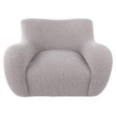 The Home Collective Malix Faux Mohair Armchair