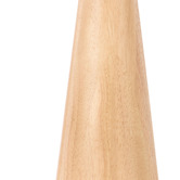 The Home Collective Hastings Rubberwood &amp; Linen Table Lamp