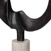 The Home Collective Bowie Aluminium &amp; Marble Ornament