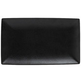 Maxwell &amp; Williams Black Caviar 28cm Rectangular Porcelain Platter