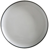 Maxwell &amp; Williams Caviar Granite High Rim 33cm Porcelain Dinner Plate