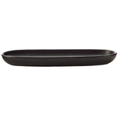 Maxwell &amp; Williams Black Caviar 30cm Oval Porcelain Platter