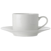 Maxwell &amp; Williams White Basics 250ml Porcelain Cups &amp; Saucers