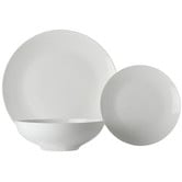 Maxwell &amp; Williams 18 Piece White Basics Tribeca Coupe Dinner Set