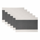 Maxwell &amp; Williams White &amp; Grey Table Accents Placemats
