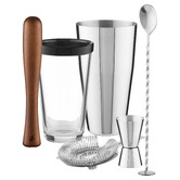 Maxwell &amp; Williams 5 Piece Cocktail &amp; Co Boston Drink Making Set