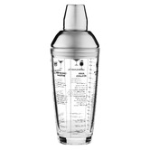 Maxwell &amp; Williams Cocktail &amp; Co 680ml Recipe Shaker