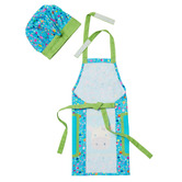 Maxwell &amp; Williams Maxwell &amp; Williams 2 Piece Kids&#039; Kasey Rainbow Critters Apron &amp; Hat Set