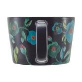 Maxwell &amp; Williams Navy Bloom 350ml Porcelain Mugs