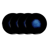 Maxwell &amp; Williams Midnight Caviar 27.3cm Porcelain Coupe Dinner Plates