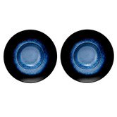 Maxwell &amp; Williams Midnight Caviar 28cm Porcelain Show Plates