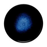 Maxwell &amp; Williams Midnight Caviar 21.2cm Porcelain High Rim Side Plates