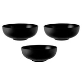 Maxwell &amp; Williams Midnight Caviar 19cm Porcelain Coupe Bowls