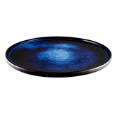 Maxwell &amp; Williams Midnight Caviar Porcelain High Rim Dinner Plates
