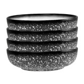 Maxwell &amp; Williams Granite Caviar 22cm Porcelain Coupe Bowls