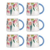 Maxwell &amp; Williams Royal Botanic Gardens Eucalyptus Bloom Gumnut 350ml Porcelain Mugs