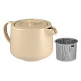 Maxwell &amp; Williams Cafe Life 1L Porcelain Teapot with Infuser