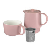 Maxwell &amp; Williams Cafe Life 450ml Porcelain Tea For One with Infuser