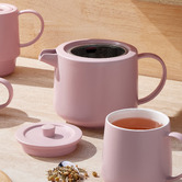 Maxwell &amp; Williams Cafe Life 1L Porcelain Teapot with Infuser