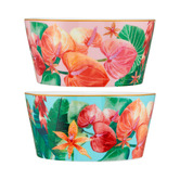 Maxwell &amp; Williams 2 Piece Teas &amp; C&#039;s Tropicana 12cm Porcelain Serving Dish Set
