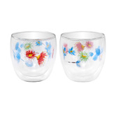 Maxwell &amp; Williams Royal Botanic Gardens Eucalyptus Bloom 250ml Double Wall Cups