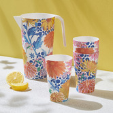 Maxwell &amp; Williams 5 Piece Sunburst Melamine Jug &amp; Tumbler Set