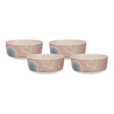 Maxwell &amp; Williams Lou Martin 16cm Melamine Serving Bowls