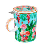 Maxwell &amp; Williams Teas &amp; C&#039;s Tropicana 340ml Porcelain Mug with Infuser