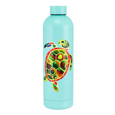 Maxwell &amp; Williams Pete Cromer Ozzie Ocean Green Turtle 750ml Insulated Bottle