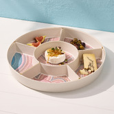 Maxwell &amp; Williams 7 Piece Lou Martin Melamine Divided Platter Set