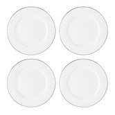 Maxwell &amp; Williams White 19.2cm Porcelain Rim Side Plates