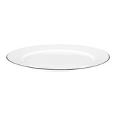 Maxwell &amp; Williams White 23cm Porcelain Rim Entree Plates
