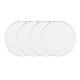 Maxwell &amp; Williams White 23cm Porcelain Rim Entree Plates