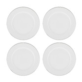 Maxwell &amp; Williams White 23cm Porcelain Rim Entree Plates