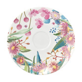 Maxwell &amp; Williams Royal Botanic Gardens Eucalyptus Bloom 200ml Porcelain Coupe Cups &amp; Saucers