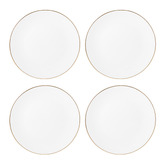 Maxwell &amp; Williams White 23.2cm Porcelain Coupe Entree Plates