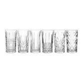 Maxwell &amp; Williams 6 Piece Cocktail &amp; Co Mixologist 380ml Highball Glass Set