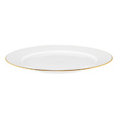 Maxwell &amp; Williams White 23cm Porcelain Rim Entree Plates