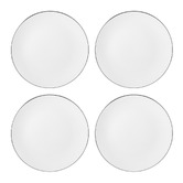 Maxwell &amp; Williams White 23.2cm Porcelain Coupe Entree Plates