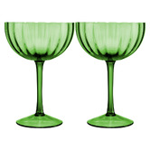 Maxwell &amp; Williams Wicked 340ml Ribbed Coupe Glass