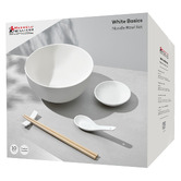 Maxwell &amp; Williams 10 Piece White Basics Porcelain Noodle Bowl Set