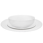 Maxwell &amp; Williams 12 Piece Urban Porcelain Rim Dinner Set